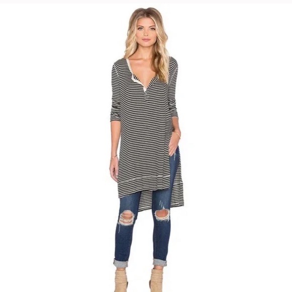 Free People Gwen Striped Henley | Small - Picture 3 of 7